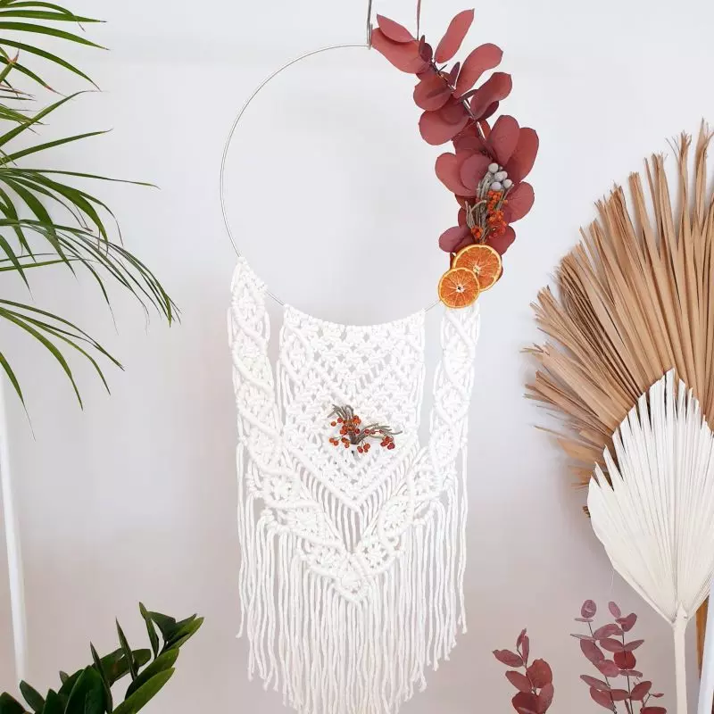 Fringed Macramé Wreath Workshop